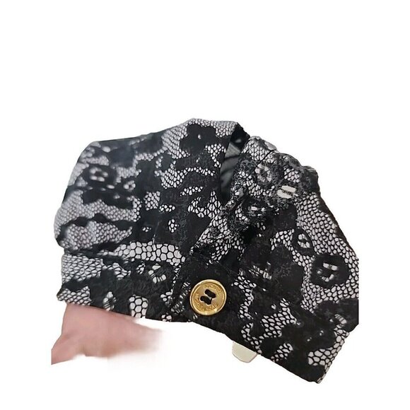 Michael Michael Kors Top Long Sleeve Lace Floral Blouse Women's XL - Picture 8 of 8